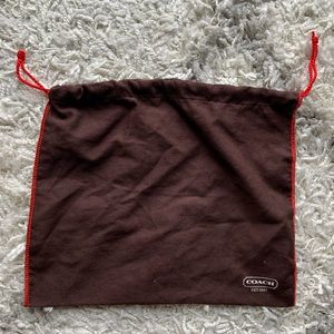 Coach dust bag